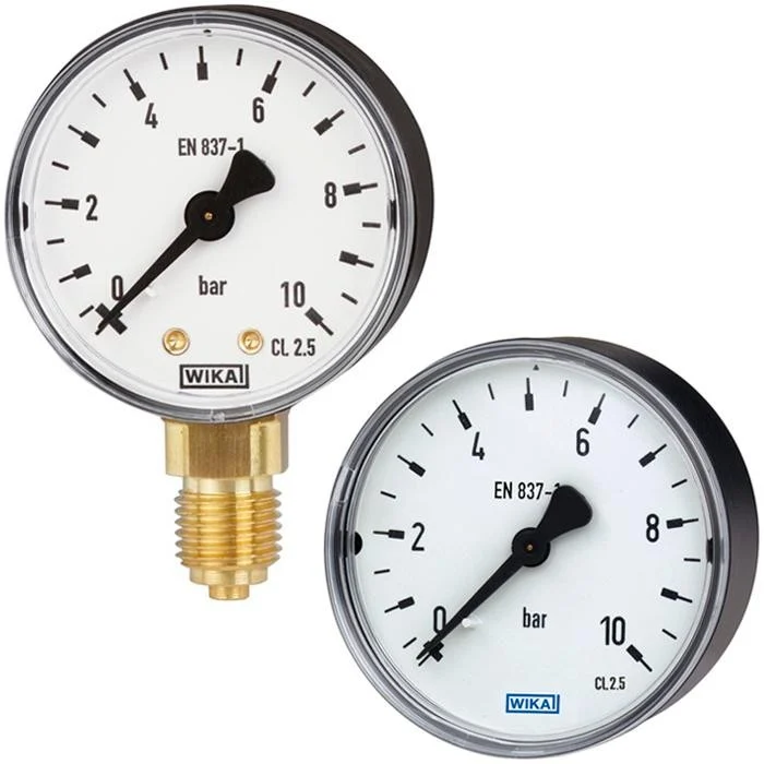 Bourdon tube pressure gauge, copper alloy - Jayantilalbros