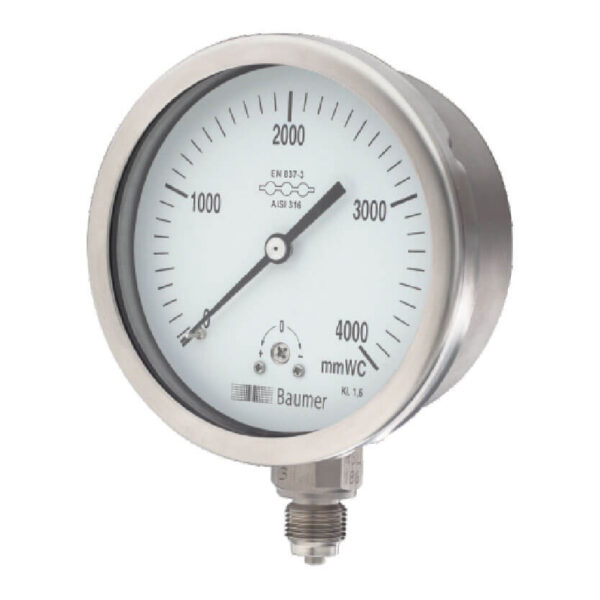 All SS Pressure Gauge Capsule Type Model AF