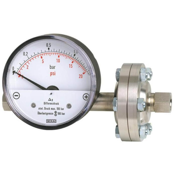 Differential pressure gauge Models 700.01, 700.02
