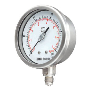 ‘ECO’ (Economic Model) SS Pressure Gauge Bourdon Type Model BV