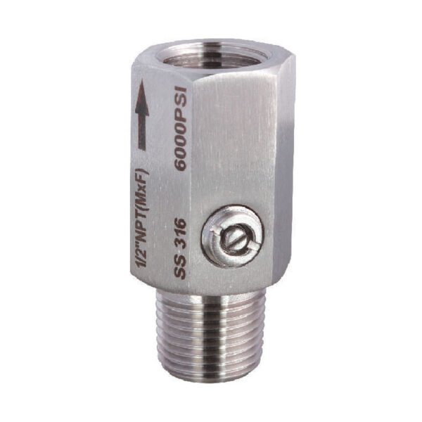 Pulsation Dampener (Snubber) Adjustable needle type Model EG