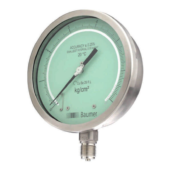 SS Case Test Gauge (ACC + 0.25%) Bourdon Type Model AR